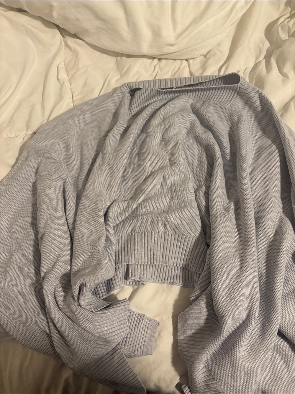 lululemon one size gray-blue poncho